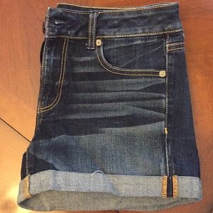 American Eagle Denim Midi Shorts
